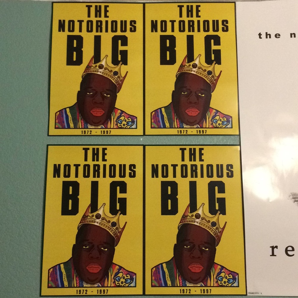 THE NOTORIOUS BIG POSTER
